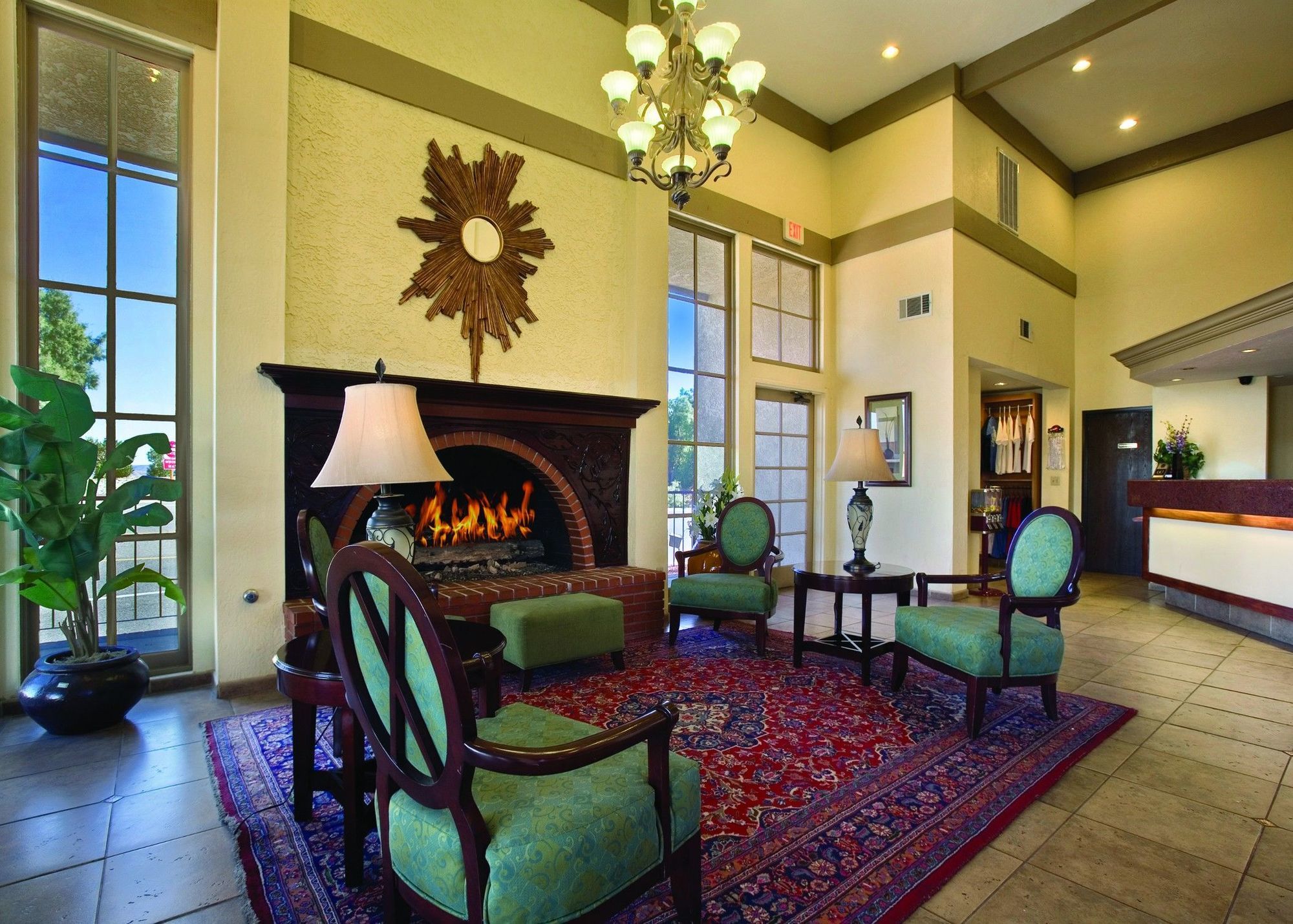 Best Western Desert Villa Inn Барстоу Интериор снимка